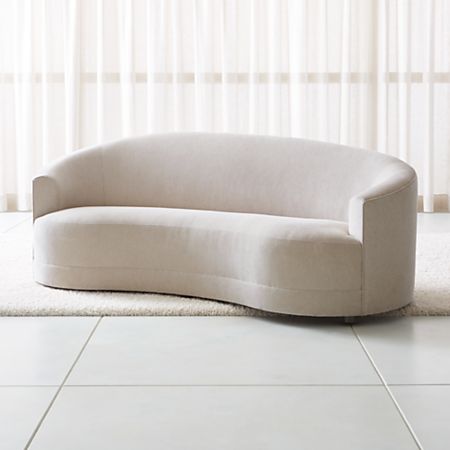 Infiniti Curved Back Sofa + Reviews | Crate and Barr