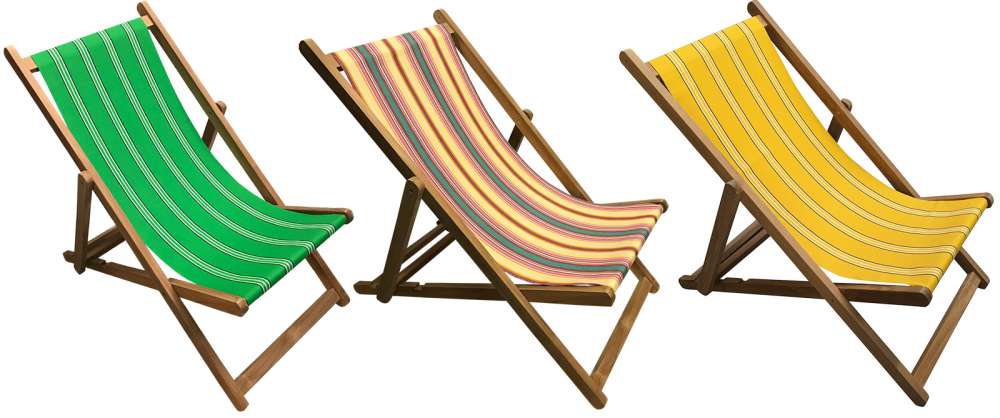 Deckchairs | Buy Folding Wooden Deck Chairs | The Stripes Company .