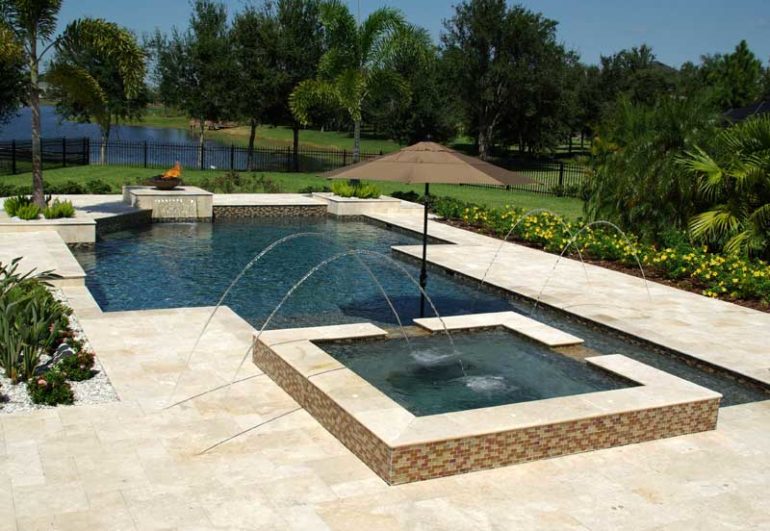Trinity Swimming Pool Deck Ideas - Grand Vista Poo