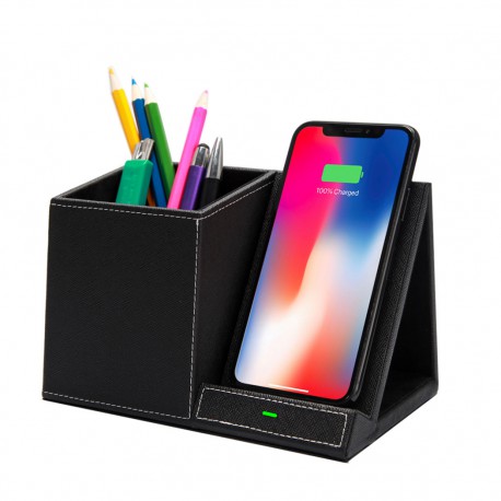 All-in-one Desk Tidy And Fast Charging Wireless Charger - 3WM Dire