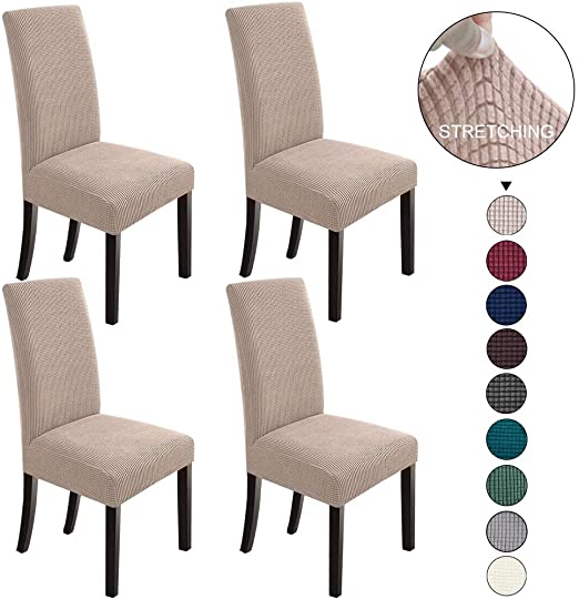 Amazon.com: NORTHERN BROTHERS Dining Room Chair Slipcovers Dining .