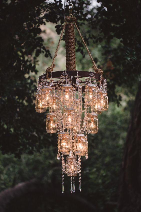 Make A DIY Chandelier Easily With These Ideas | Chandelier wedding .
