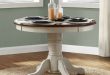 Farmhouse Dining Table Round French Country Rustic Kitchen Antique .
