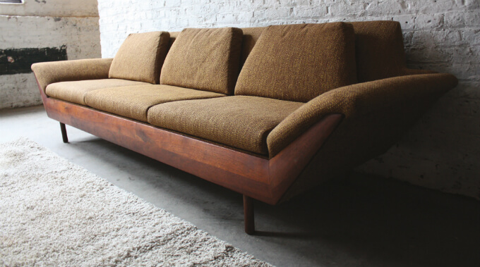 The Thunderbird Sofa is Back! | Flexsteel's Mid-century Modern So