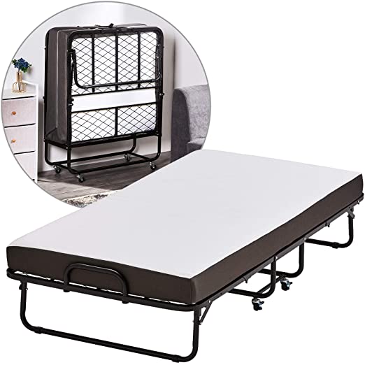 Amazon.com: Forfar Foldable Folding Bed -Twin Size, Rollaway Bed .