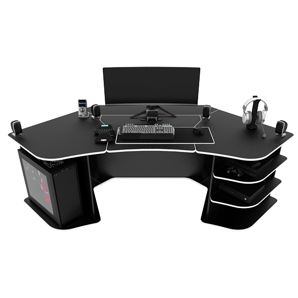 R2 Gaming Desk (BW) by PROSPEC DESIG