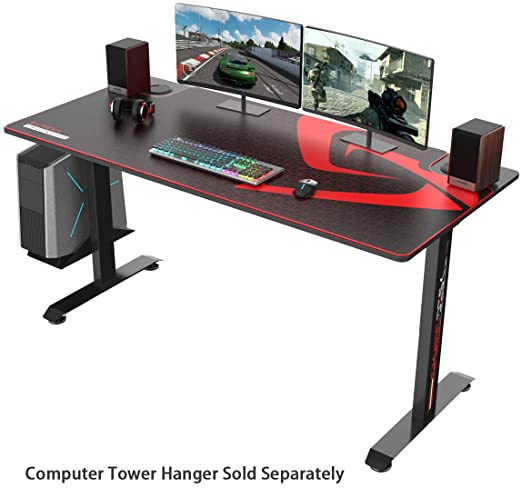 Amazon.com: EUREKA ERGONOMIC 2 Person Racing Gaming Desk Large .