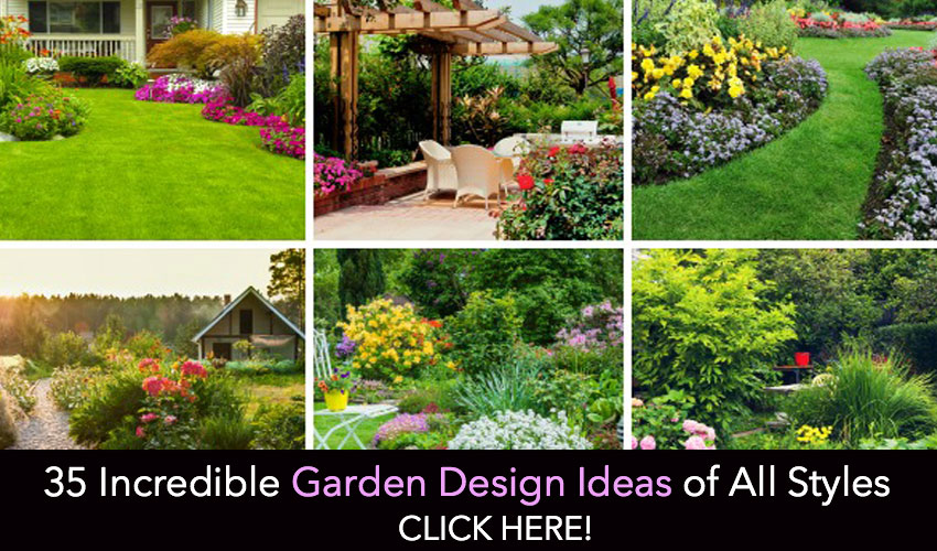 35 Incredible Garden Design Ideas of All Styles - Garden Lovers Cl