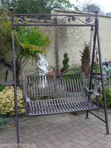 WANT....... Metal Victorian Design Swinging Hammock Garden Swing .