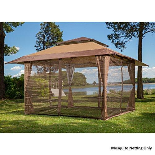 10' x 10' mosquito netting panels for gazebo canopy - Walmart.c