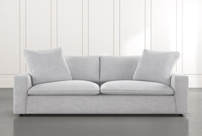 Utopia Light Grey Sofa | Living Spac