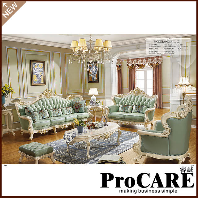 living room furniture gold color sofa set gold luxury Italian .