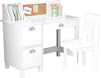 Amazon.com: VivRae Kids Desk with Chair and Storage Set - Activity .