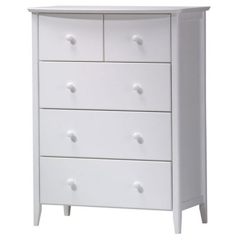 San Marino Kids 5 Drawer Dresser White - Acme Furniture : Targ