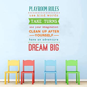 Amazon.com: Inspirational Quote Wall Decals Kids Motivational Wall .