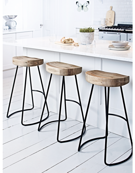 Kitchen Stools & Chairs, Wooden & Rattan Kitchen Bar Stools with .