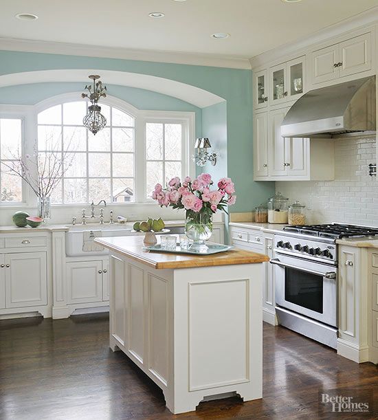 Popular Kitchen Paint Colors | Kitchen sets, Home kitchens, Shabby .