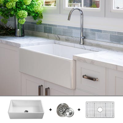 Farmhouse and Apron Kitchen Sinks | Shop Online at Oversto