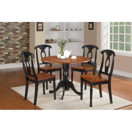 5 Piece Small Kitchen Table Set-Table and 4 Dinette Chairs .