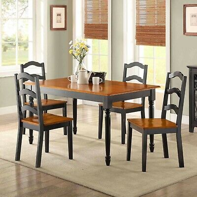 Dining Room Table Set Traditional Solid Wood Kitchen Tables And .