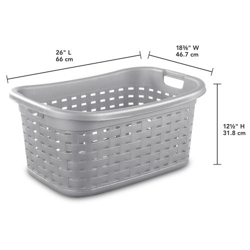 Sterilite® 1.8 Bushel Cement Weave Laundry Basket at Menards