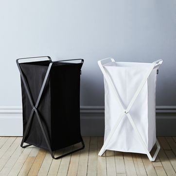Collapsible Laundry Hamper on Food