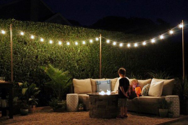 Top 40 Best Patio String Light Ideas - Outdoor Lighting Desig