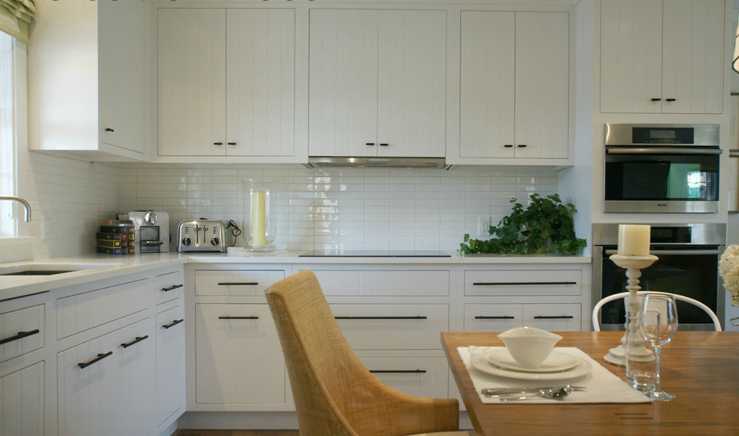 White Modern Kitchen Cabinets - Contemporary - kitchen - Workshop A