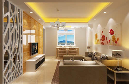 Elegant Minimalist Modern Living Room Decorating Ide