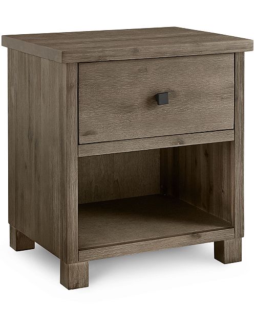 Furniture Canyon Nightstand, Created for Macy's & Reviews .