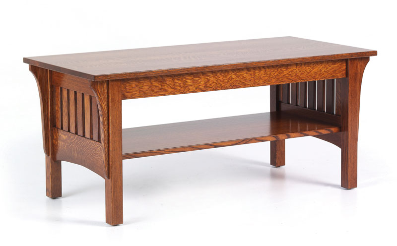 1800 Mission Coffee Table - Ohio Hardwood Furnitu
