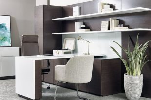 17+ Corner Office Desk Designs, Ideas | Design Trends - Premium .