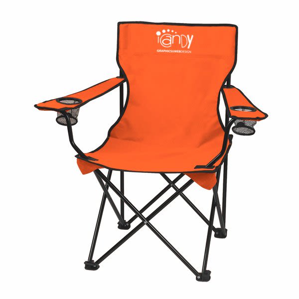 Customizable Fold Up Chairs with Bag | Folding Chair with Carrying B