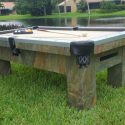 outdoor pool table