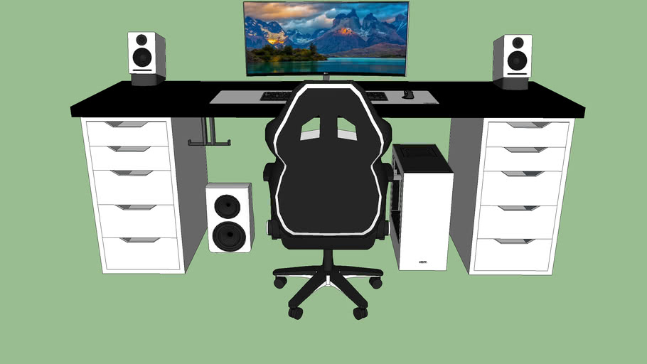PC/Desk Setup | 3D Warehou