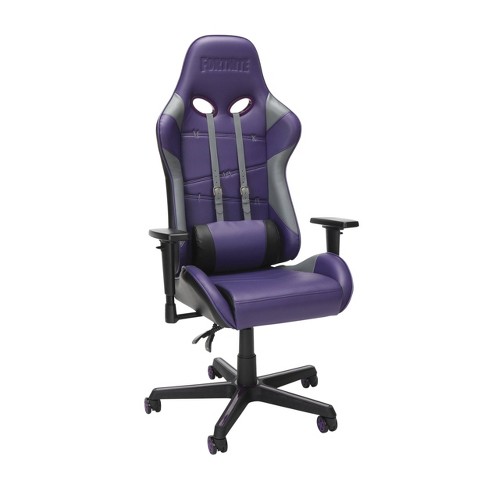 PC Gaming Chair Purple/ Black/Gray - Fortnite : Targ