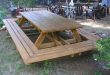 Custom Made Picnic Tables Large Thru-Bolt Picnic Tables | Et