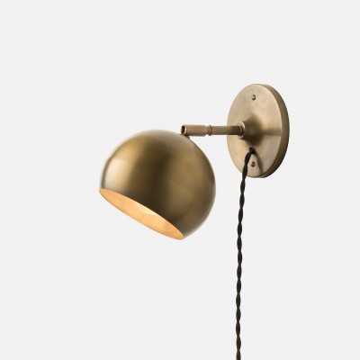 Splurge or Save: Brass Plug-In Wall Sconces | Havenly's Blo