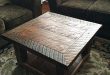 Amazon.com: "The Old Seattle Square" Reclaimed Wood Coffee Table .