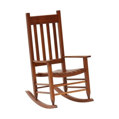 Style Selections Wood Rocking Chair(s) with Slat Seat at Lowes.c