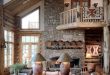 40 Awesome Rustic Living Room Decorating Ideas | Log home .