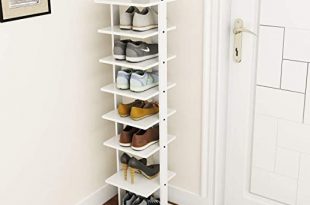 Amazon.com: Tangkula Wooden Shoes Racks, Entryway Shoes Storage .