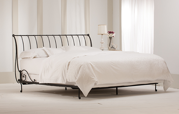 Paris Sleigh Bed - Iron Beds | Charles P. Rogers® Est. 18
