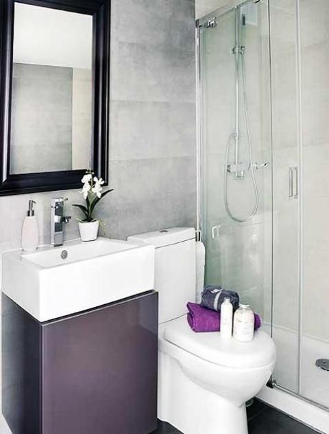 54 Cool And Stylish Small Bathroom Design Ide