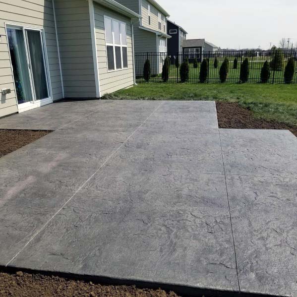 Top 50 Best Stamped Concrete Patio Ideas - Outdoor Space Desig
