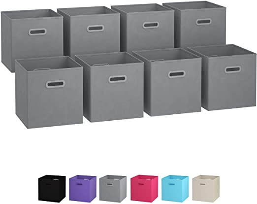 Amazon.com: Royexe Storage Bins - Set of 8 - Storage Cubes .