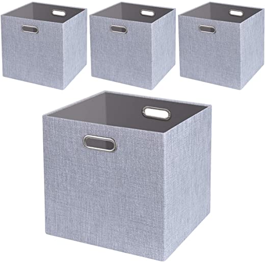 Amazon.com: Foldable Storage Bins,13x13 Storage Cubes Basket .