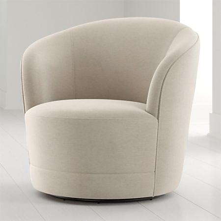 Infiniti Swivel Chair + Reviews | Crate and Barr