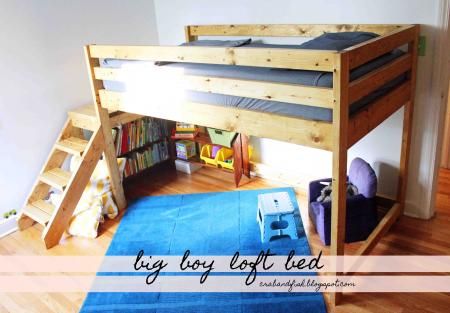 Big Boy Toddler Loft Bed! | Do It Yourself Home Projects from Ana .