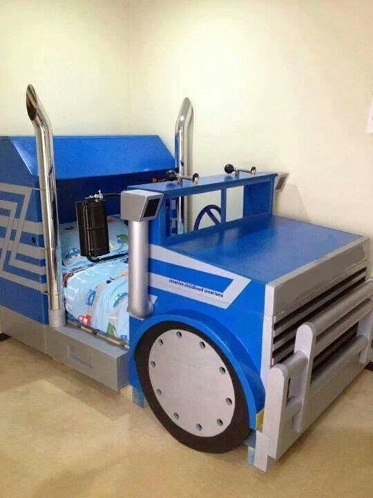 Toddler Bed For Boys | Truck toddler bed, Kids beds for boys, Kids .